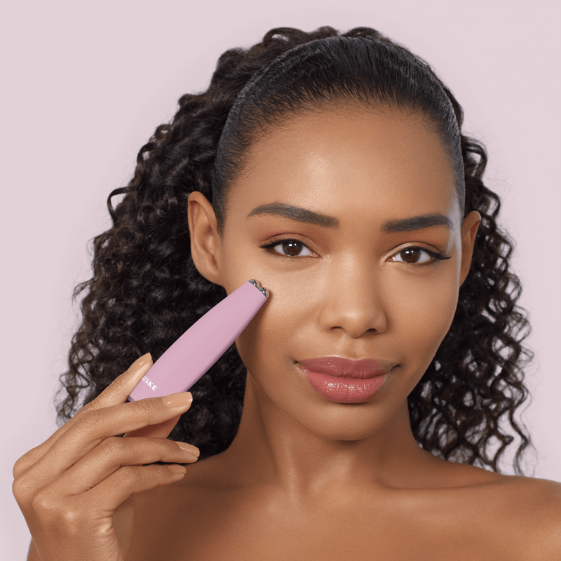 Микротоковая ручка для подтяжки лица GESKE MicroCurrent Face-Lift Pen 6в1 pink