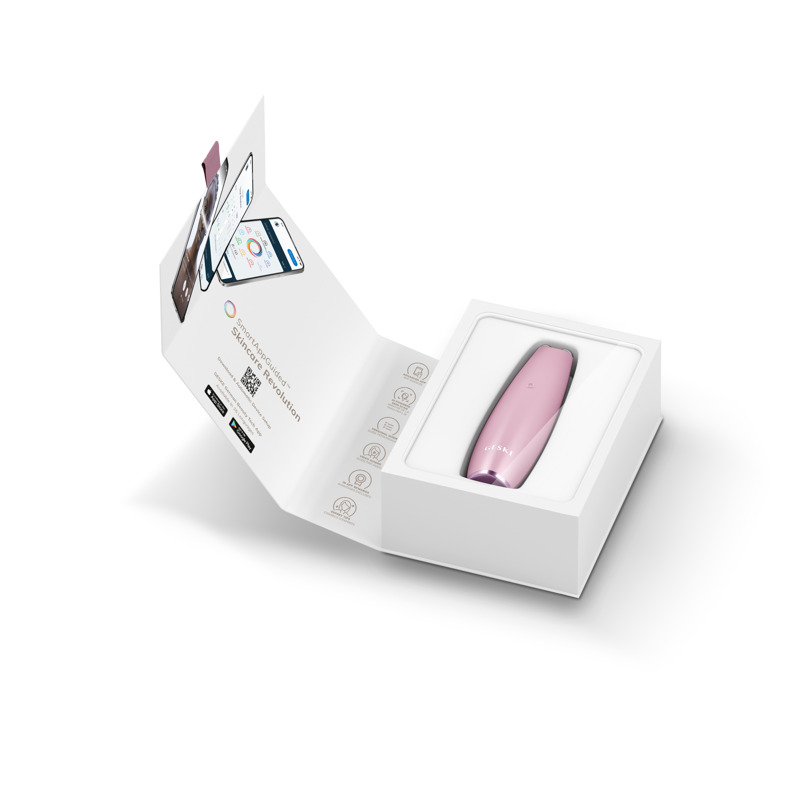 Микротоковая ручка для подтяжки лица GESKE MicroCurrent Face-Lift Pen 6в1 pink