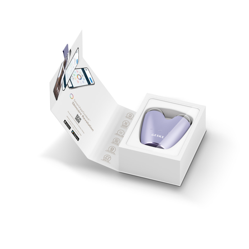 Микротоковый подтягиватель лица GESKE MicroCurrent Face-Lifter 6в1 purple