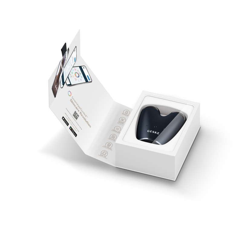 Микротоковый подтягиватель лица GESKE MicroCurrent Face-Lifter 6в1 black