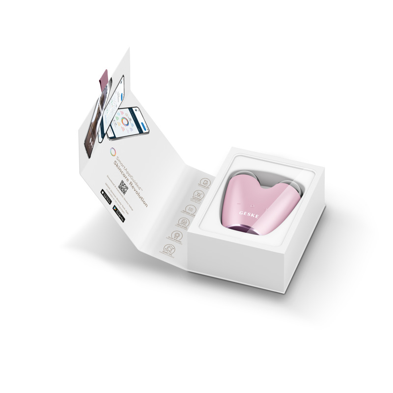 Микротоковый подтягиватель лица GESKE MicroCurrent Face-Lifter 6в1 pink