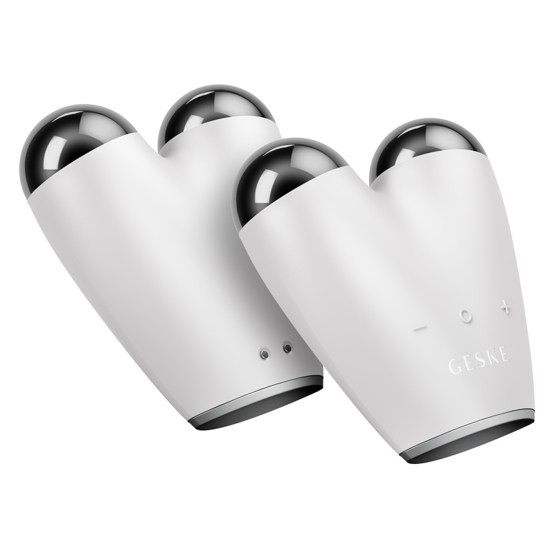 Микротоковый подтягиватель лица GESKE MicroCurrent Face-Lifter 6в1 white