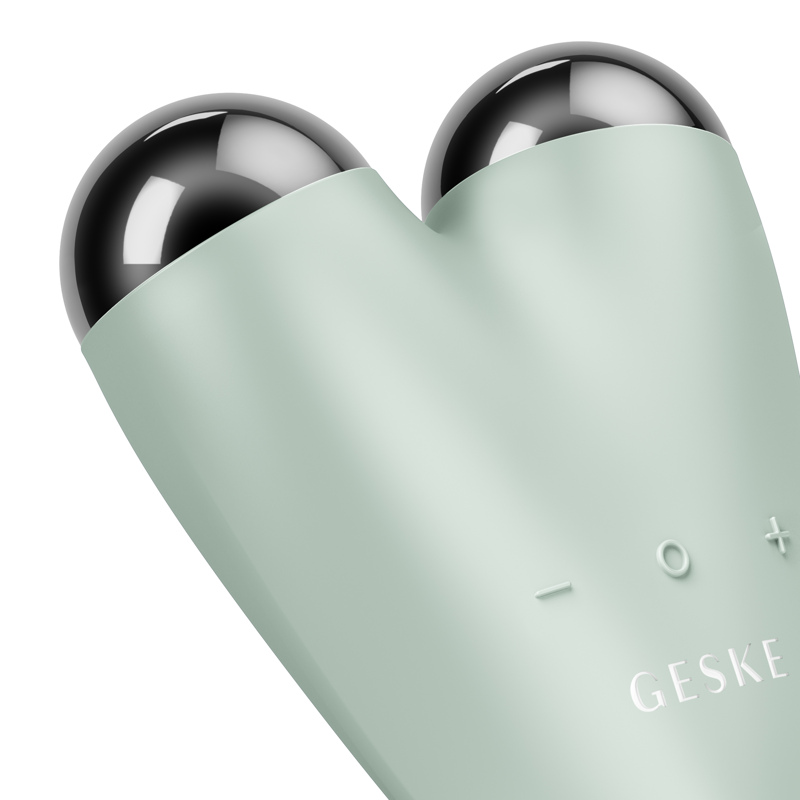 Микротоковый подтягиватель лица GESKE MicroCurrent Face-Lifter 6в1 green