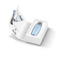 Микротоковый скрабер для кожи и устранения черных точек GESKE MicroCurrent Skin Scrubber&Blackhead Remover 9в1 aquamarine