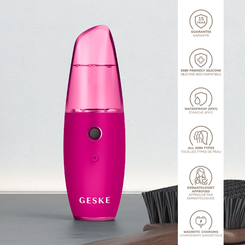 Увлажнитель для кожи лица GESKE Facial Hydration Refresher 4 in 1 magenta