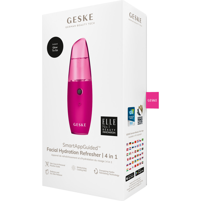 Увлажнитель для кожи лица GESKE Facial Hydration Refresher 4 in 1 magenta