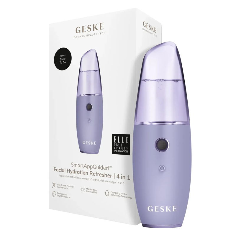 Увлажнитель для кожи лица GESKE Facial Hydration Refresher 4 in 1 purple
