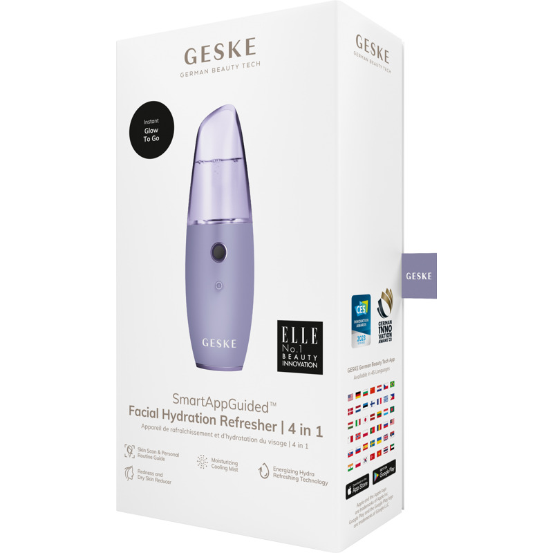 Увлажнитель для кожи лица GESKE Facial Hydration Refresher 4 in 1 purple