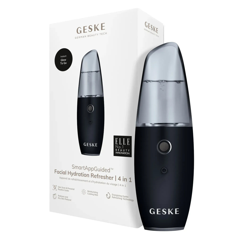 Увлажнитель для кожи лица GESKE Facial Hydration Refresher 4 in 1 black