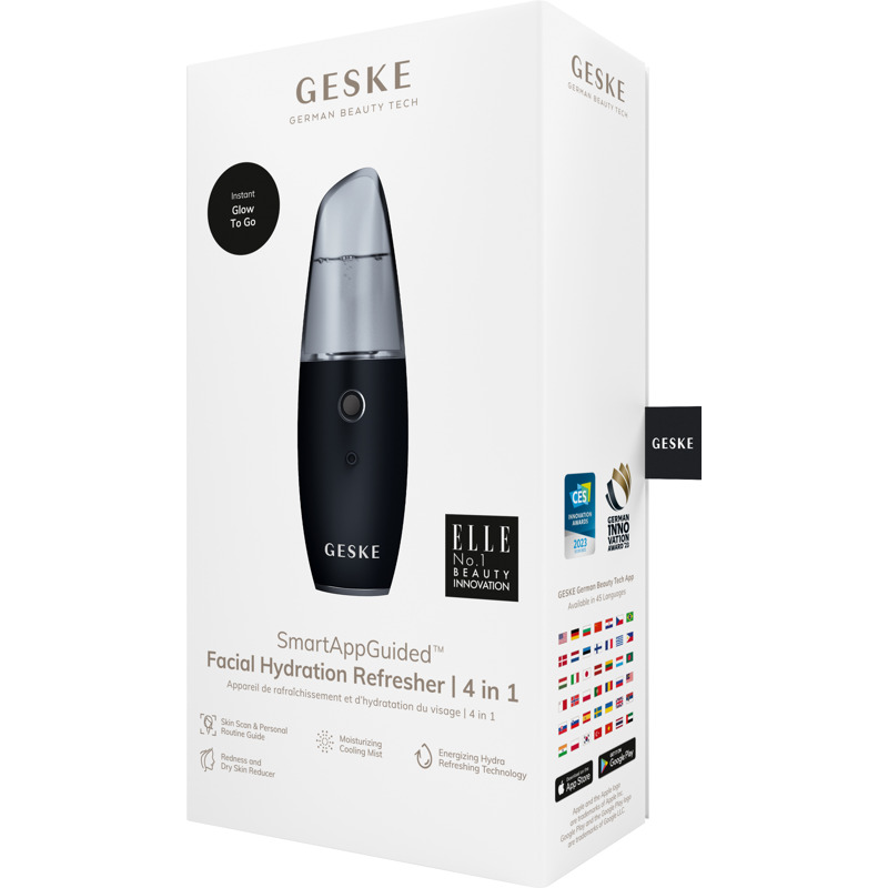 Увлажнитель для кожи лица GESKE Facial Hydration Refresher 4 in 1 black