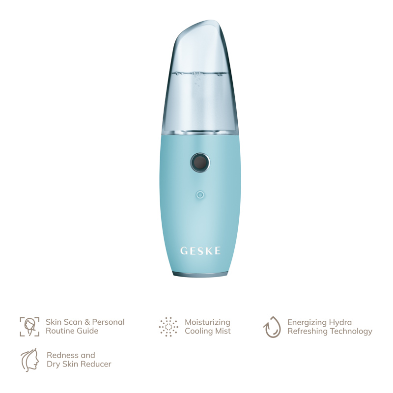Увлажнитель для кожи лица GESKE Facial Hydration Refresher 4 in 1 turquoise