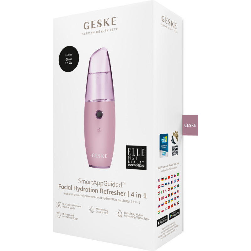 Увлажнитель для кожи лица GESKE Facial Hydration Refresher 4 in 1 pink