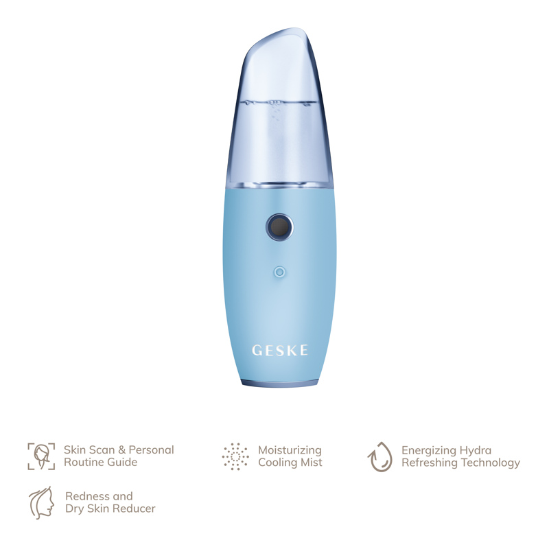 Увлажнитель для кожи лица GESKE Facial Hydration Refresher 4 in 1 aquamarine