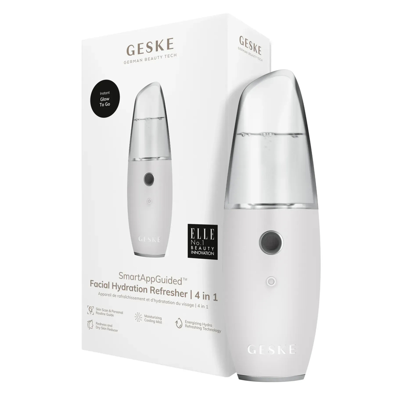 Увлажнитель для кожи лица GESKE Facial Hydration Refresher 4 in 1 white