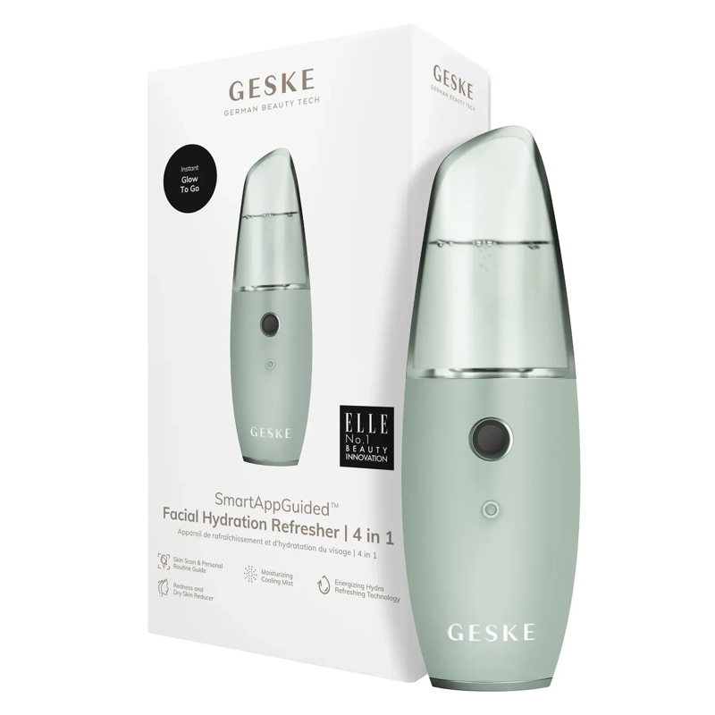 Увлажнитель для кожи лица GESKE Facial Hydration Refresher 4 in 1 green