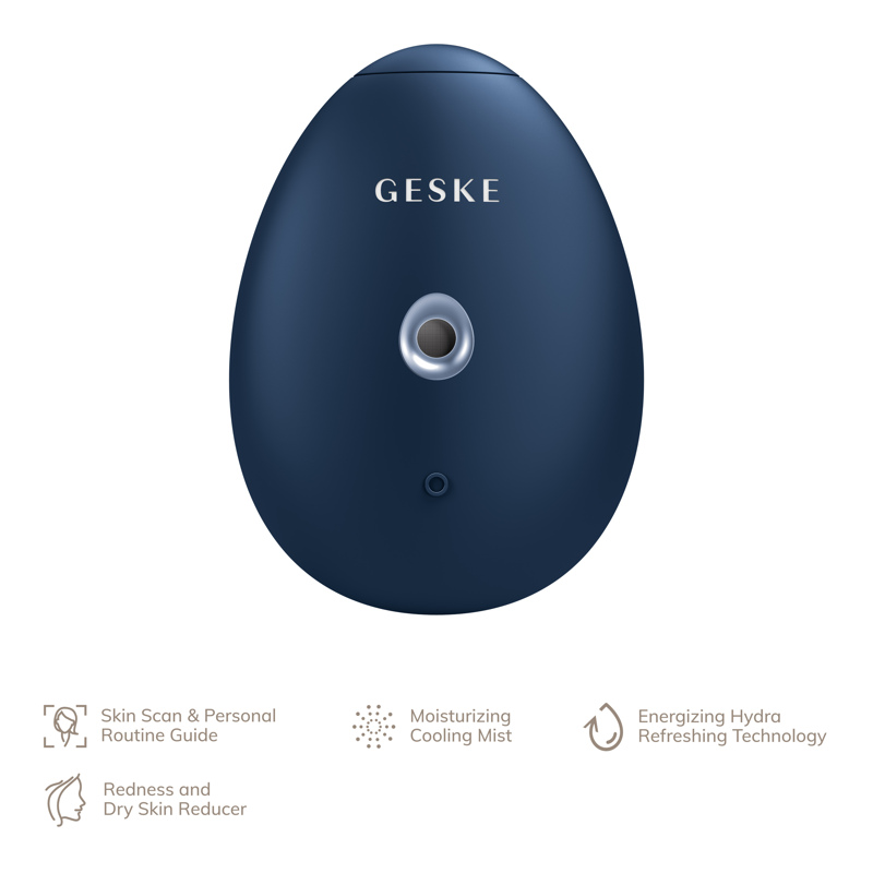 Электронный освежитель для увлажнения лица GESKE Facial Hydration Refresher 4в1 midnight