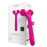 Електронний ультразвуковий ролик для обличчя GESKE Sonic Facial Roller 4в1 magenta Електронний ультразвуковий ролик для обличчя GESKE Sonic Facial Roller 4в1 magenta