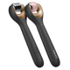Электронный роллер для лица с микроиглами GESKE MicroNeedle Face Roller 9в1 gray