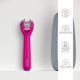Электронный роллер для лица с микроиглами GESKE MicroNeedle Face Roller 9в1 magenta