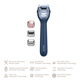 Электронный роллер для лица с микроиглами GESKE MicroNeedle Face Roller 9в1 midnight