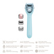 Электронный роллер для лица с микроиглами GESKE MicroNeedle Face Roller 9в1 turquoise
