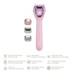 Электронный роллер для лица с микроиглами GESKE MicroNeedle Face Roller 9в1 pink