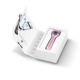 Электронный роллер для лица с микроиглами GESKE MicroNeedle Face Roller 9в1 pink