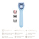 Электронный роллер для лица с микроиглами GESKE MicroNeedle Face Roller 9в1 aquamarine
