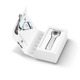 Электронный роллер для лица с микроиглами GESKE MicroNeedle Face Roller 9в1 white