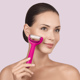 Электронный роллер для лица и тела с микроиглами GESKE MicroNeedle Face&Body Roller 8в1 magenta
