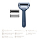 Электронный роллер для лица и тела с микроиглами GESKE MicroNeedle Face&Body Roller 8в1 midnight