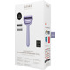 Электронный роллер для лица и тела с микроиглами GESKE MicroNeedle Face&Body Roller 8в1 purple