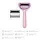 Электронный роллер для лица и тела с микроиглами GESKE MicroNeedle Face&Body Roller 8в1 pink