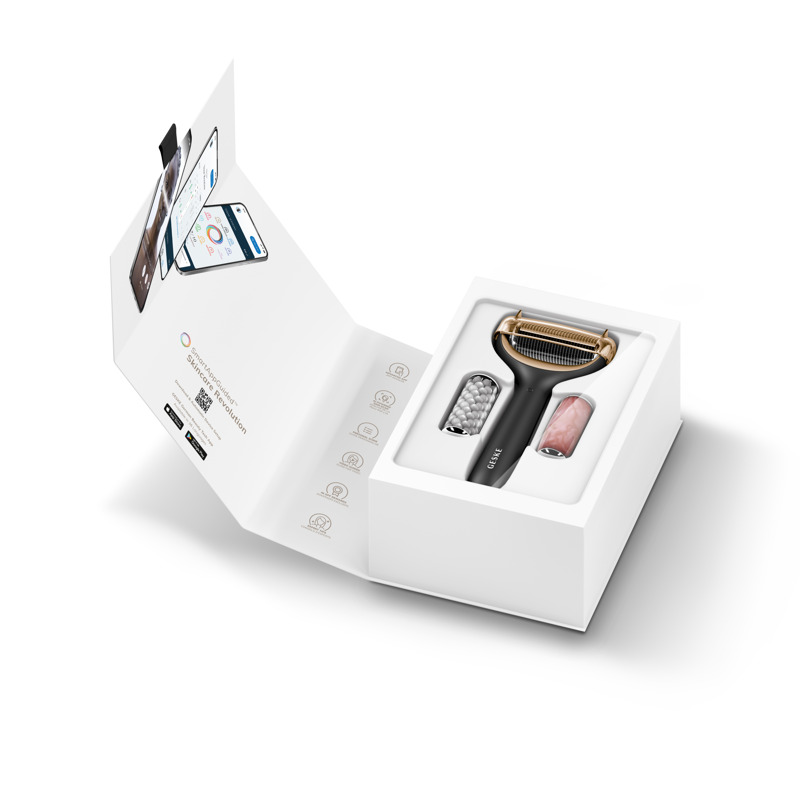 Ролер для голкової мезотерапії обличчя та тіла GESKE MicroNeedle Face&Body Roller 9в1 gray
