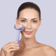 Ролер для голкової мезотерапії обличчя та тіла GESKE MicroNeedle Face&Body Roller 9в1 purple