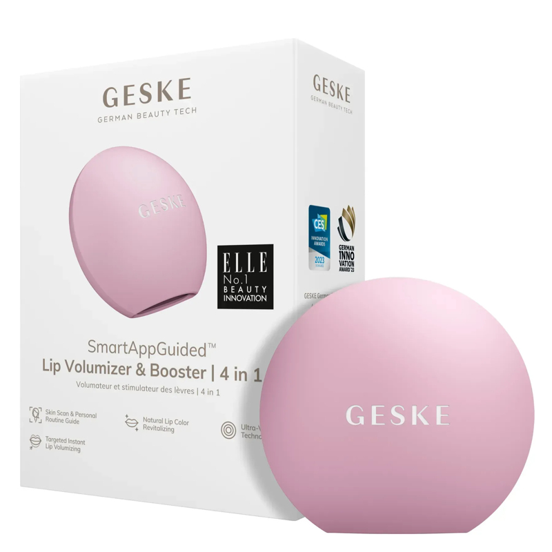 Пристрій для збільшення об'єму губ GESKE Lip Volumizer&Booster 4в1 Small pink