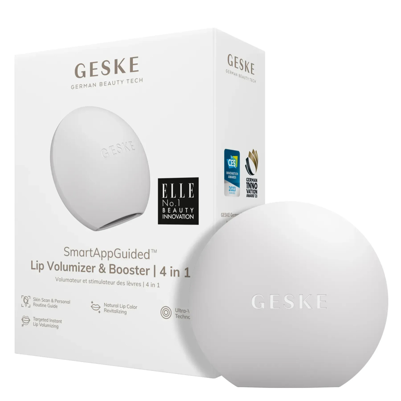 Пристрій для збільшення об'єму губ GESKE Lip Volumizer&Booster 4в1 Small white