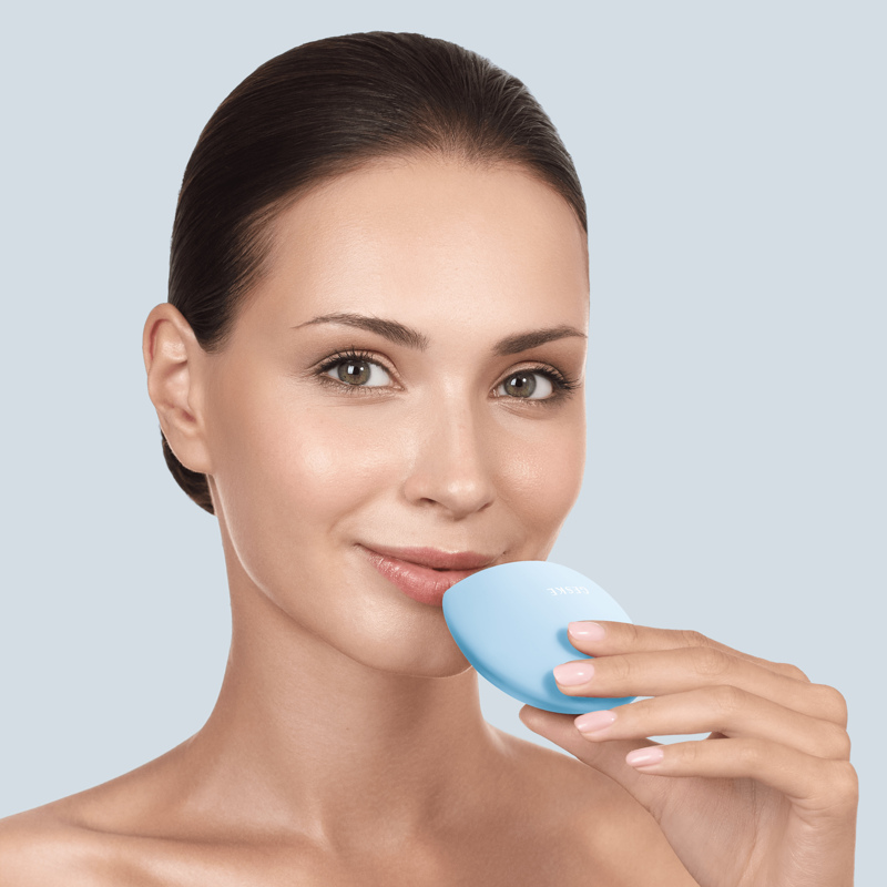 Устройство для увеличения объема губ GESKE Lip Volumizer&Booster 4в1 Big aquamarine