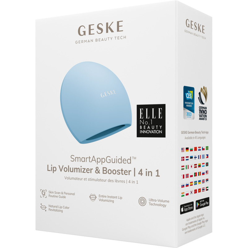 Устройство для увеличения объема губ GESKE Lip Volumizer&Booster 4в1 Big aquamarine