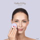 Щетка для лица Geske Facial Brush 3 в 1 by Hello Kitty с держателем Purple