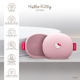 Электронная звуковая щетка для лица GESKE Sonic Facial Brush 4 в 1 by Hello Kitty розовый