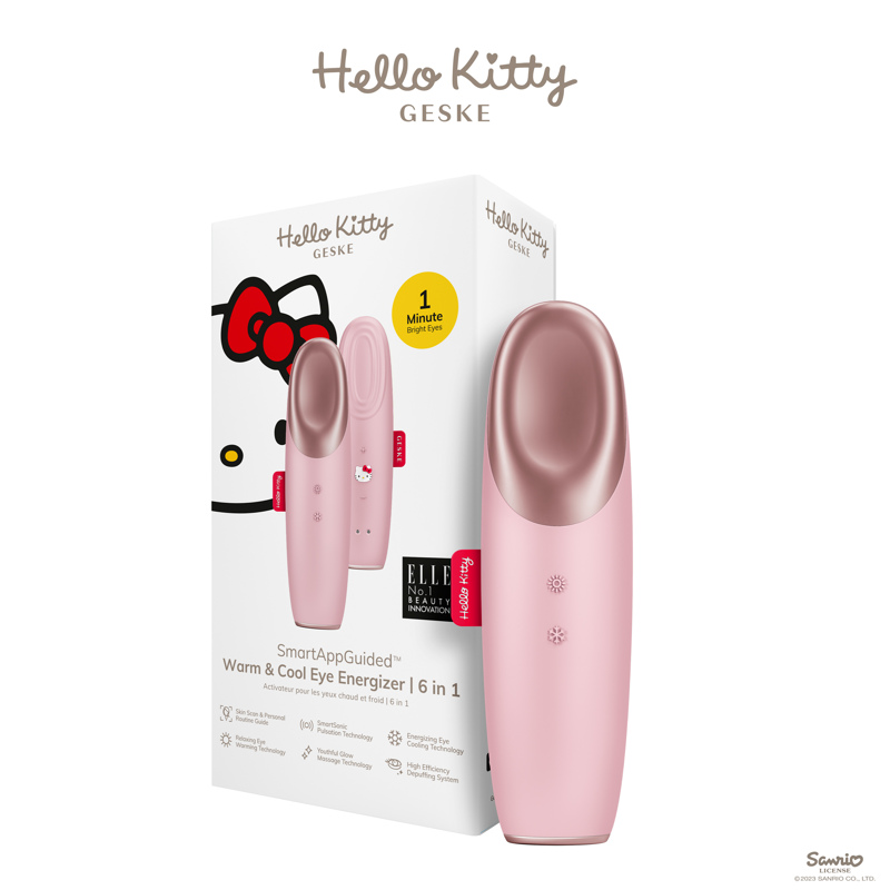 Энерджайзер для глаз GESKE Warm&Cool Eye Energizer 6в1 by Hello Kitty pink