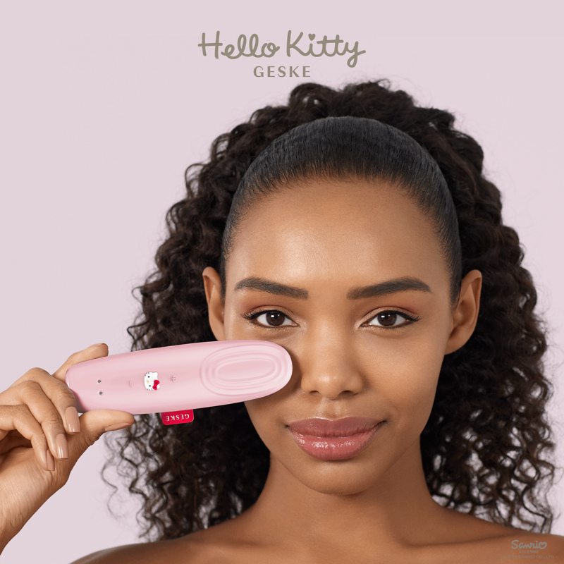 Энерджайзер для глаз GESKE Warm&Cool Eye Energizer 6в1 by Hello Kitty pink