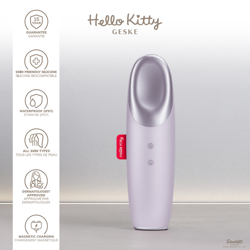 Энерджайзер для глаз GESKE Warm&Cool Eye Energizer 6в1 by Hello Kitty purple