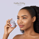 Электронный освежитель для увлажнения лица GESKE Facial Hydration Refresher 4в1 by Hello Kitty purple