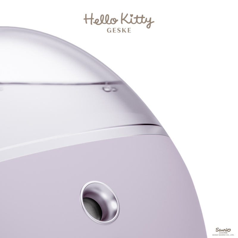 Электронный освежитель для увлажнения лица GESKE Facial Hydration Refresher 4в1 by Hello Kitty purple
