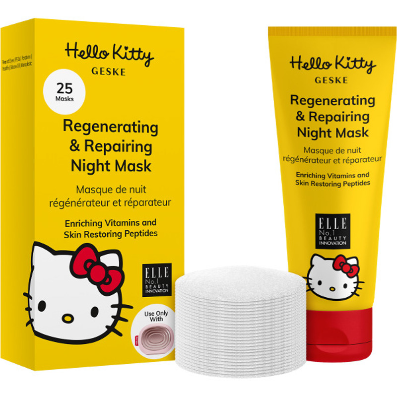 Регенерирующая и восстановительная ночная маска GESKE Regenerating&Repairing Night Mask by Hello Kitty Oval