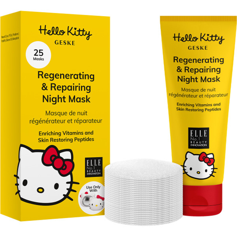 Регенерирующая и восстановительная ночная маска GESKE Regenerating&Repairing Night Mask by Hello Kitty Head