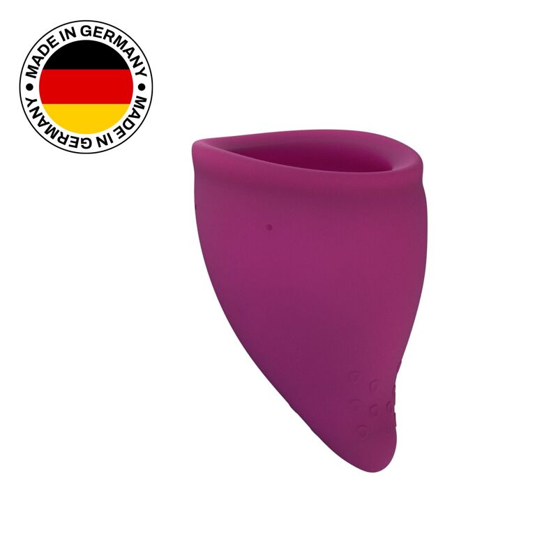 Менструальная чаша Fun Factory FUN CUP SIZE B, бордовая, многоразовая, диаметр 4,3 см, объем 30 мл