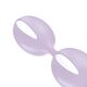 Вагинальные шарики Fun Factory SMARTBALLS DUO, сиренево-белые, 2 шт, диаметр 3,2 и 3,6 см